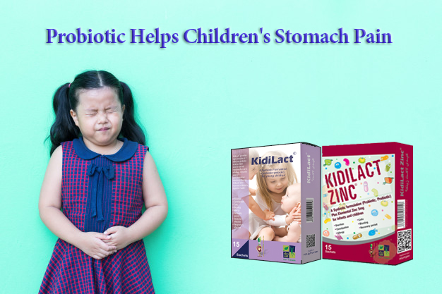 Probiotic Helps Children's Stomach Pain